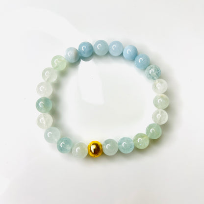 Mixed Aquamarine Bracelet - Ima Artistry