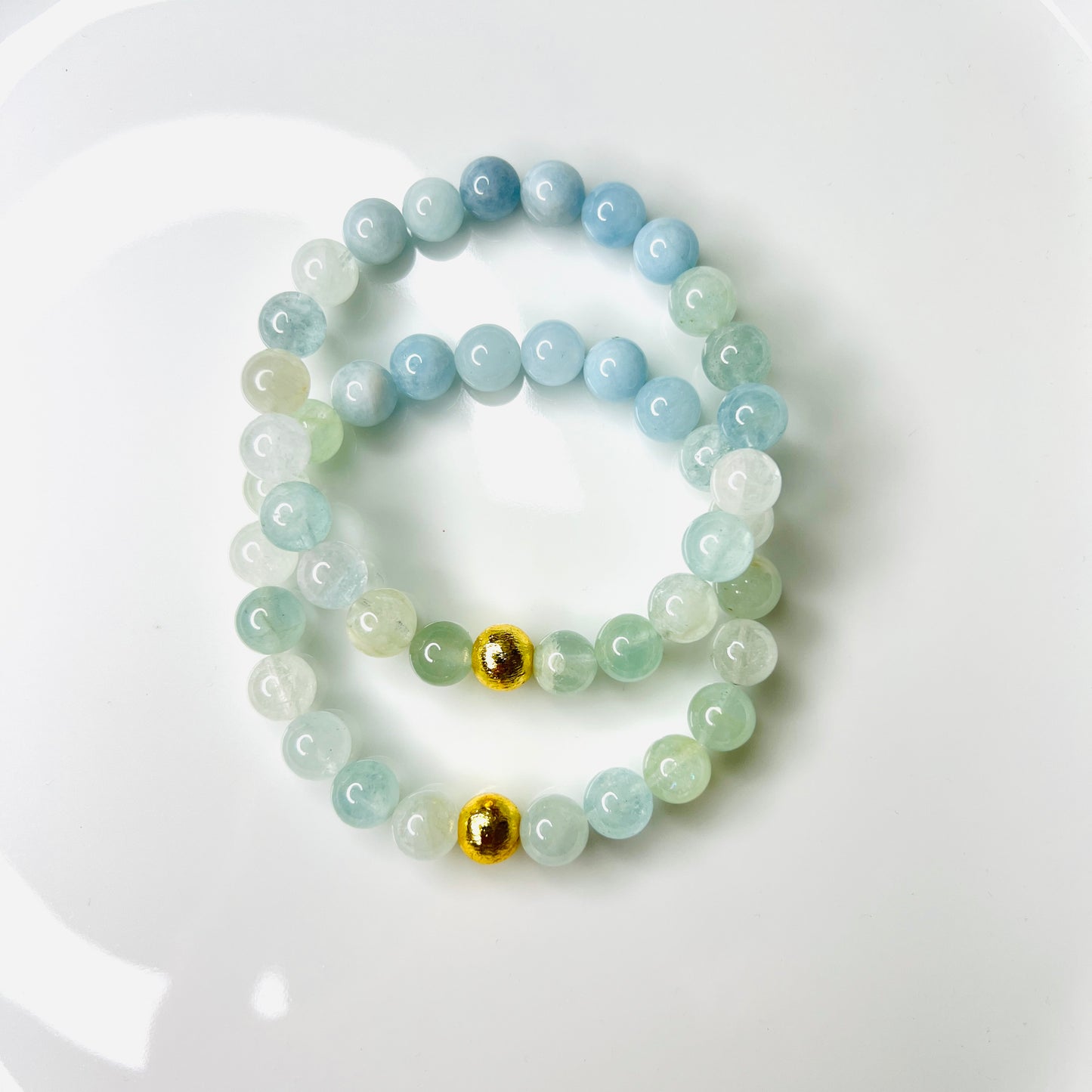 Mixed Aquamarine Bracelet - Ima Artistry