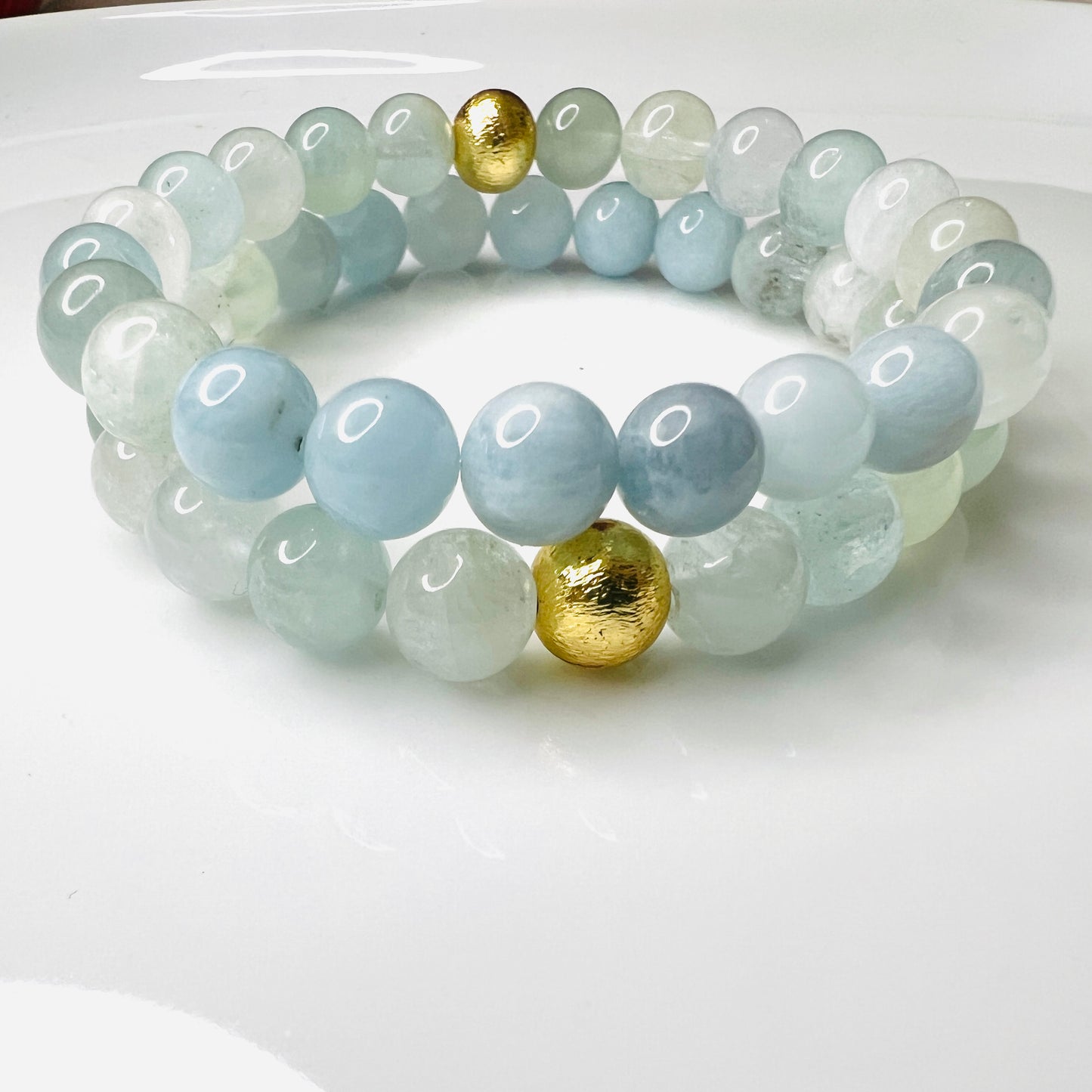 Mixed Aquamarine Bracelet - Ima Artistry