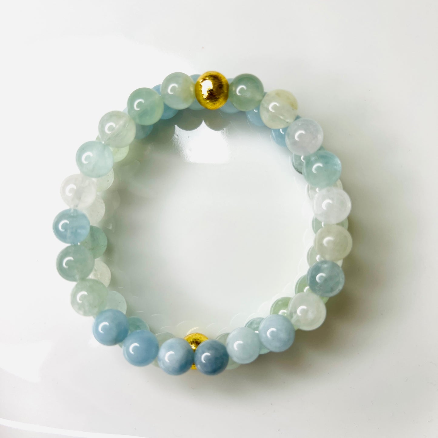 Mixed Aquamarine Bracelet - Ima Artistry