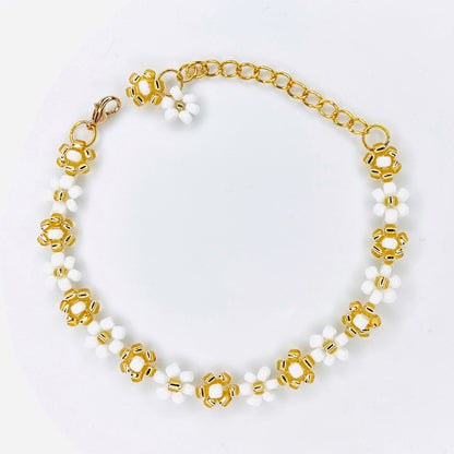 White and Yellow Gold Bracelet - Ima Artistry