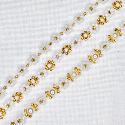 White and Yellow Gold Bracelet - Ima Artistry