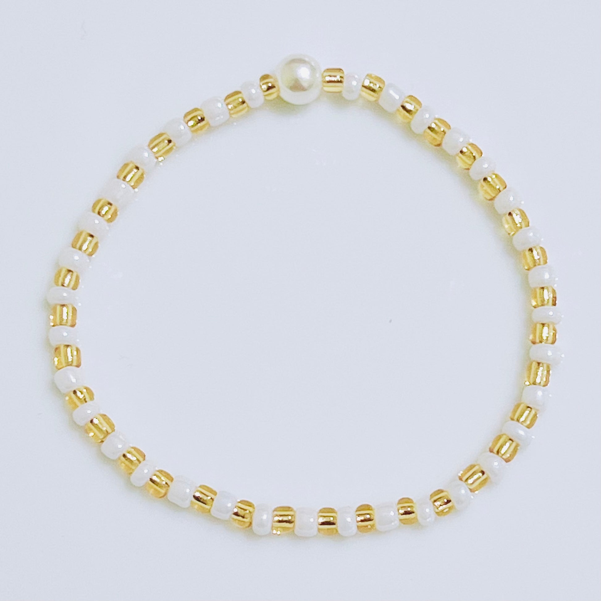 White and Yellow Gold Bracelet - Ima Artistry