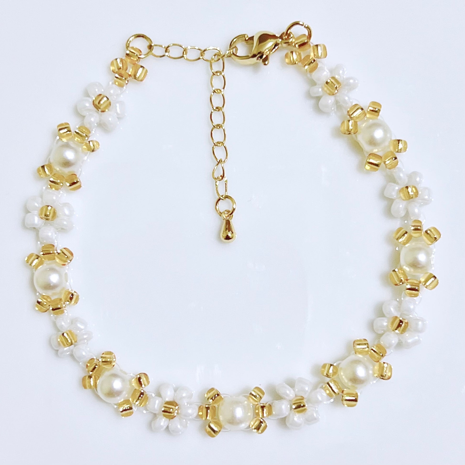 White and Yellow Gold Bracelet - Ima Artistry
