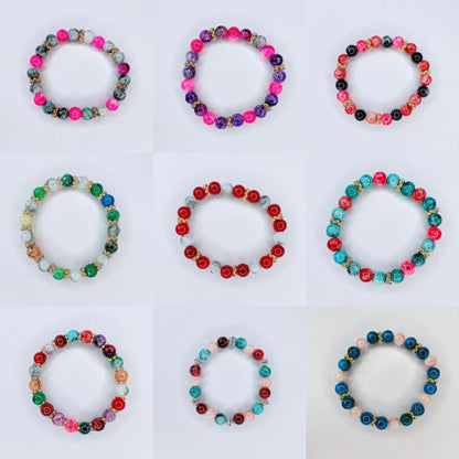 Marble Effects Multicoloured Bracelet Ima Artistry