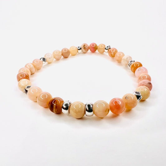 Unisex Agate Strip Gemstone Bracelet Ima Artistry 