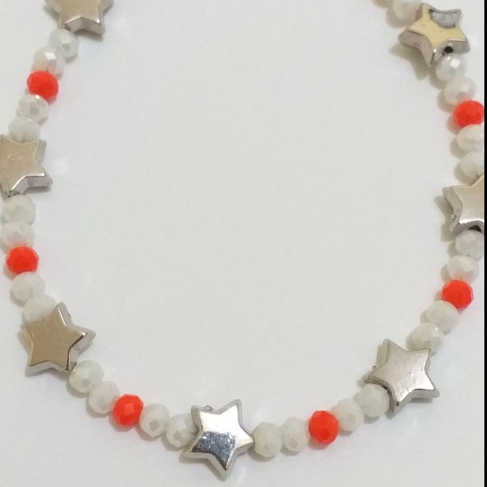 Red, White Star Bracelet Ima Artistry