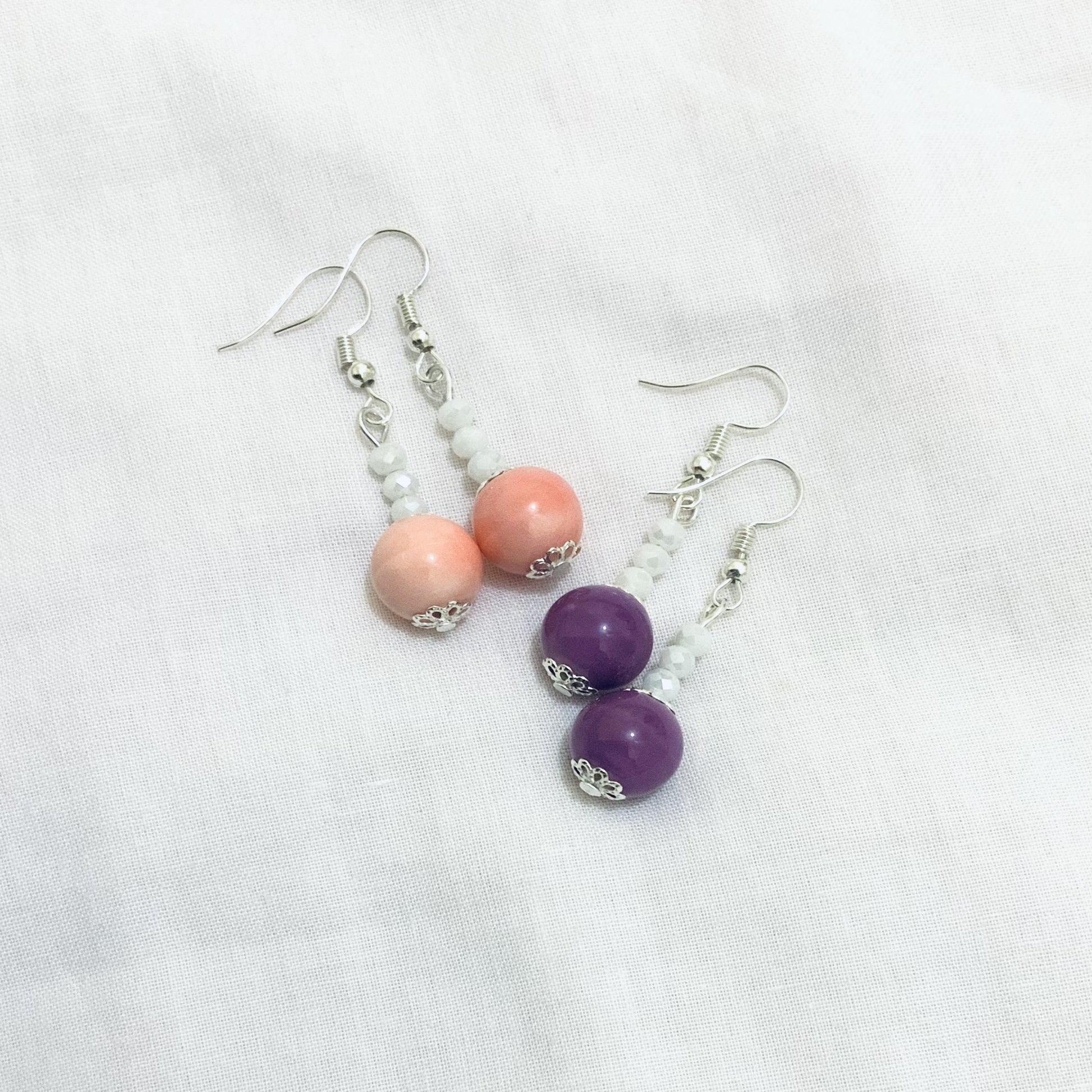 Simple Sphere Shaped Earrings Ima Artistry