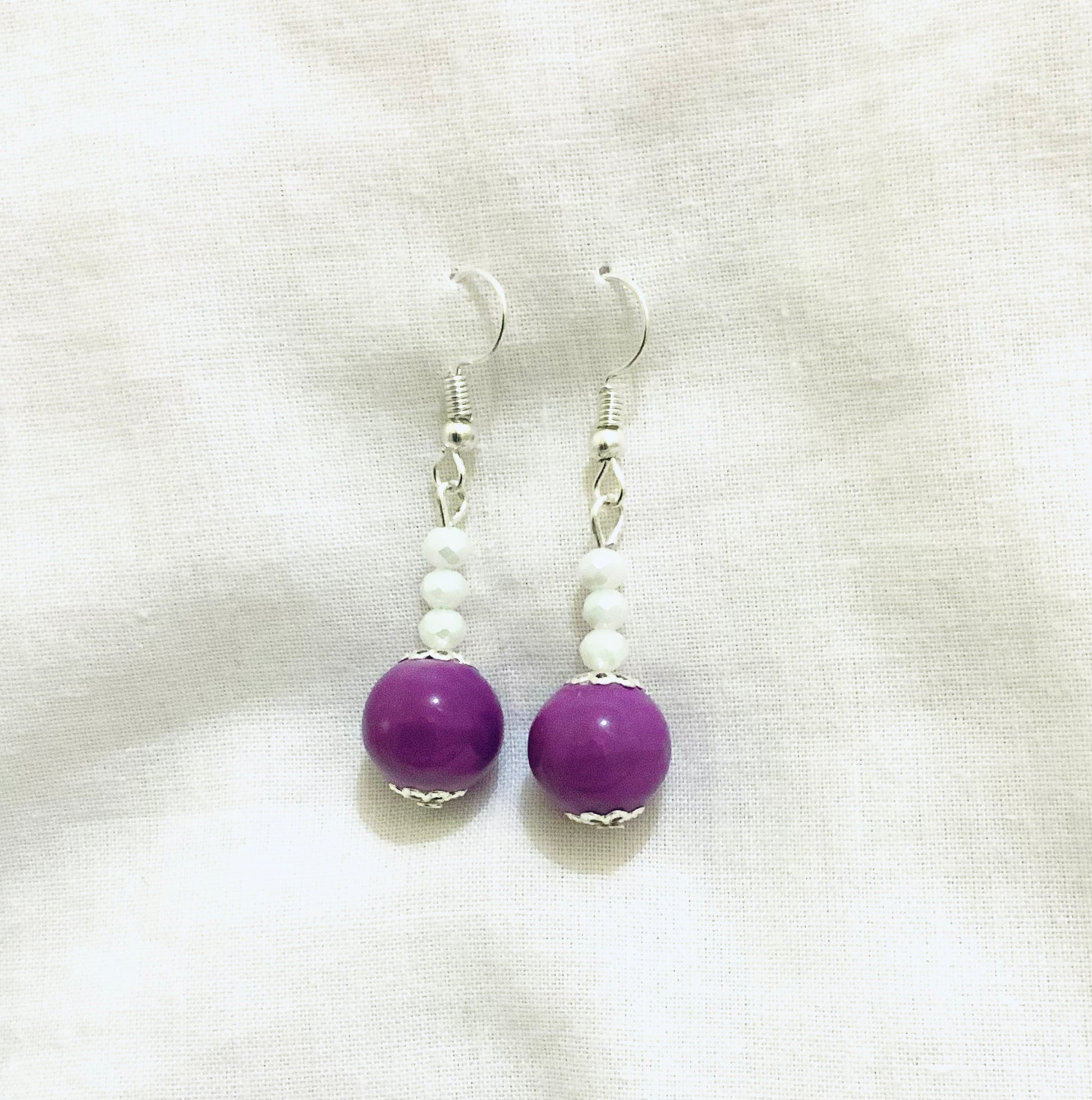 Simple Sphere Shaped Earrings Ima Artistry